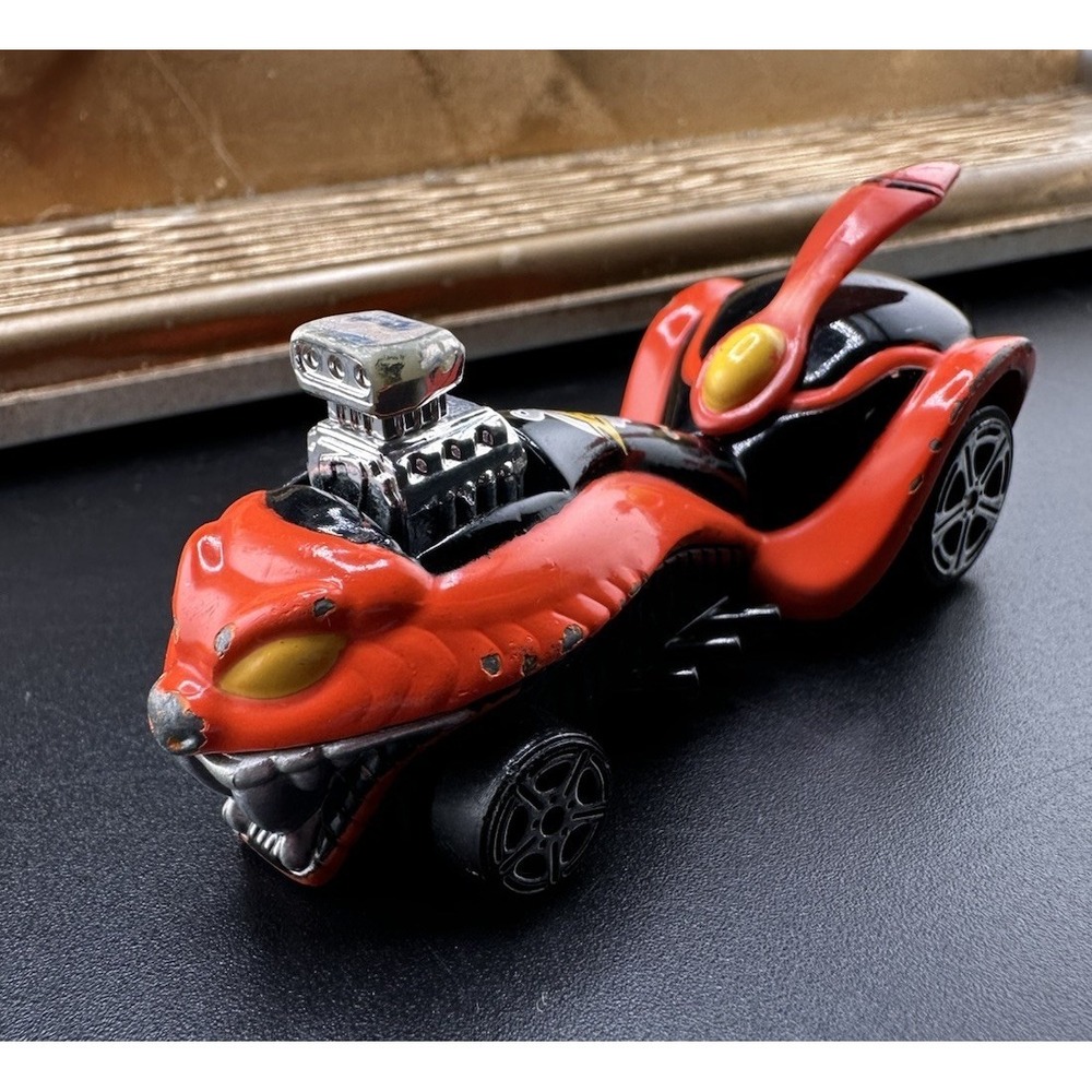 Disney‎ 2001 Jafar Wild Racers Hasbro Red Snake Diecast Toy Car 1:64 Vtg Aladdin